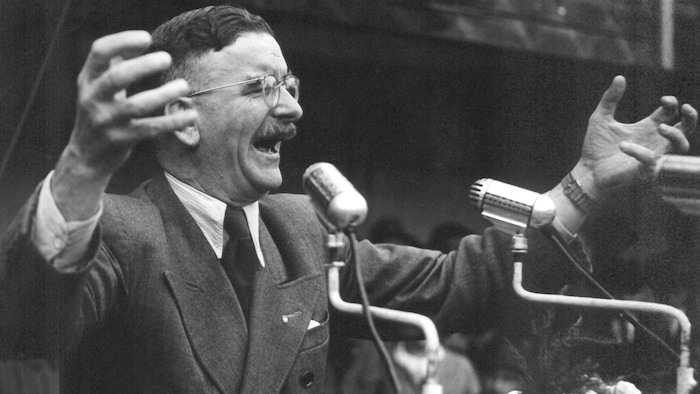 Leopold Figl war erster Bundeskanzler der Zweiten Republik.