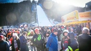 Ein Fliegerfest fand am Kulm Anfang 2024 statt. Jetzt hat man wieder Pause.  (Bild: Sepp Pail)