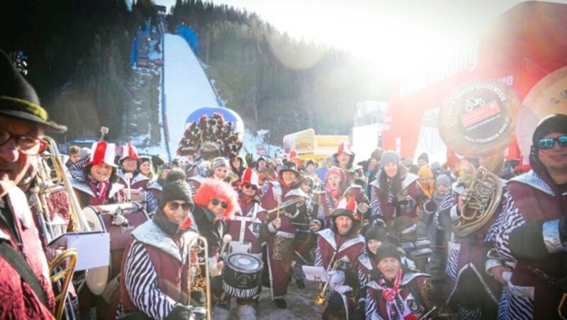 Die Fans feierten ein großes Fest. (Bild: Sepp Pail)