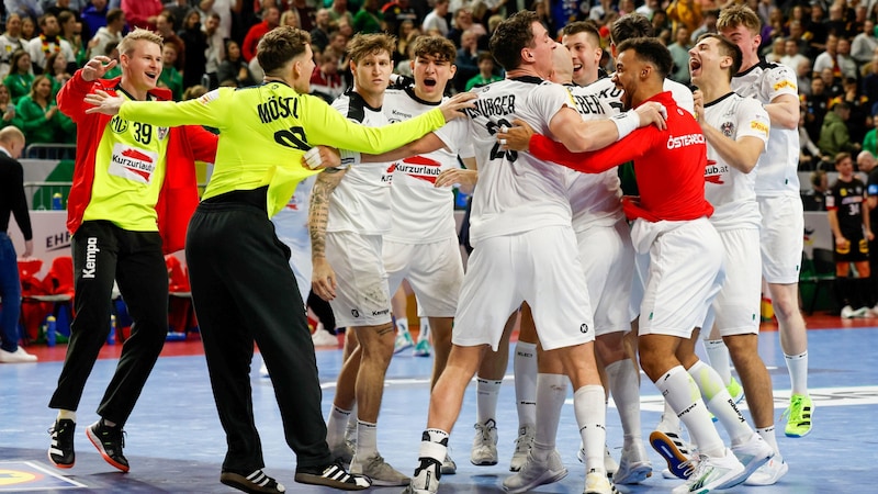 Österreichs Handballer wussten bei der EM mit bärenstarken Leistungen zu überzeugen. (Bild: GEPA pictures)