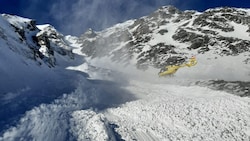Die Tourengeherin wurde auf dem Gaiskogel von den Schneemassen verschüttet. (Bild: BR Sellraintal)