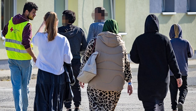 Migránsok Németországban (archív kép) (Bild: AFP)