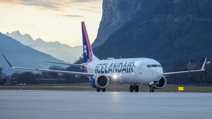 Die Boing 737 Max der Icelandair