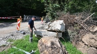 Unwetter haben in Neuhaus Millionenschaden verursacht