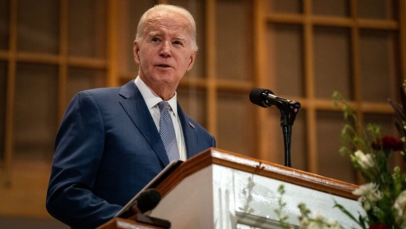 US-Präsident Joe Biden drohte mit Vergeltung nach dem Anschlag. (Bild: AFP )