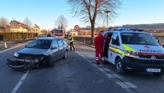 Zwei Personen wurden leicht verletzt. (Bild: BI d.V. Erwin Irzl, BFVRA)