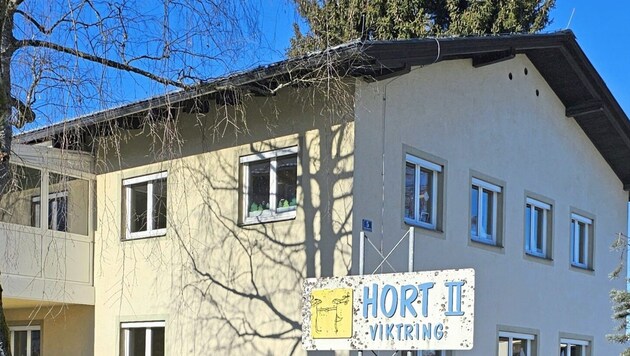 Auch im Hort II in Klagenfurt-Viktring werden keine Neuanmeldungen mehr angenommen. (Bild: Christian Tragner)