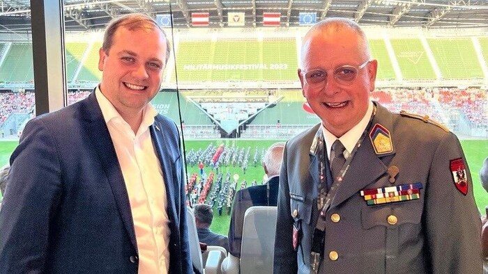 Alexander Kastner und Team Kärnten-Klubobmann Patrick Jonke