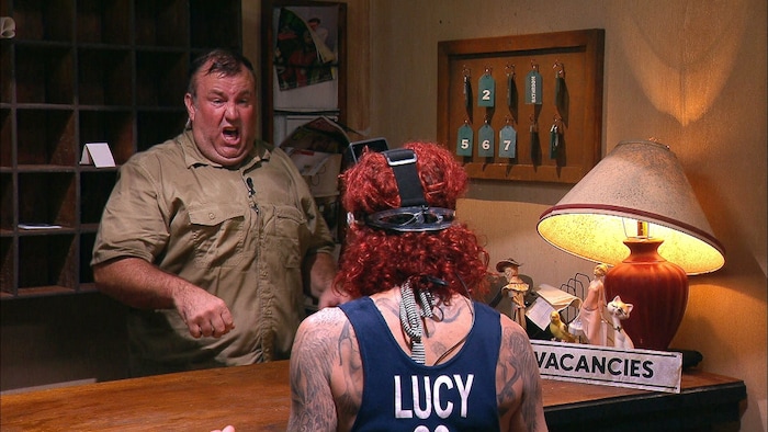 Nur zehn Minuten hatte Lucy für die Dschungelprüfung Zeit.