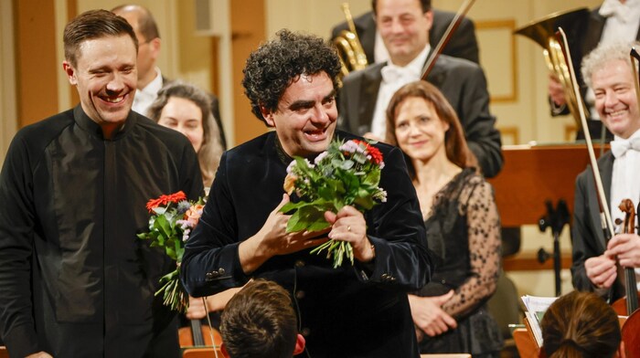 Rolando Villazón (re.) ist Intendant der Mozartwoche