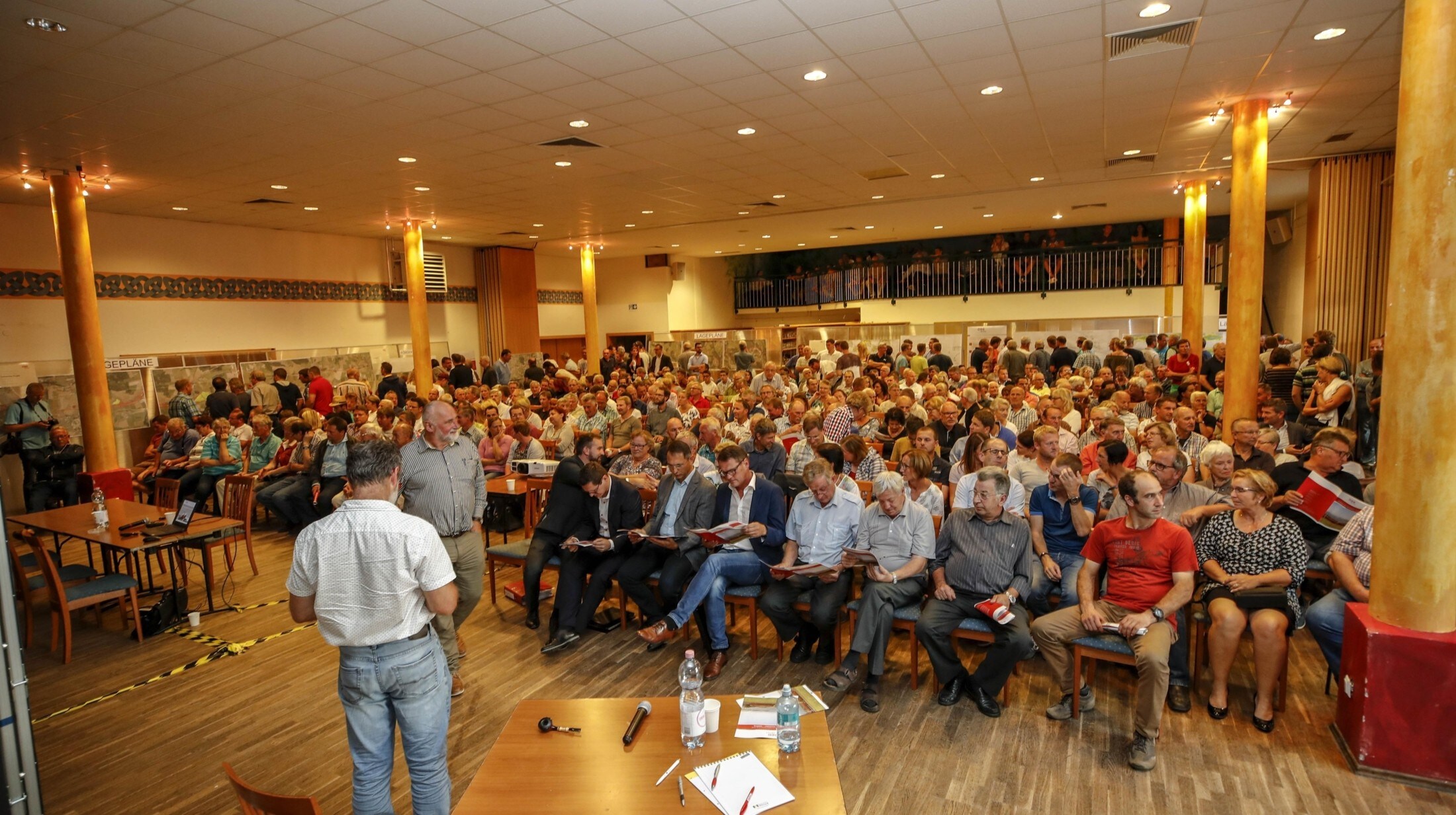 Flachgauer Bahntunnel Angst der BaustellenAnrainer vor Staub und