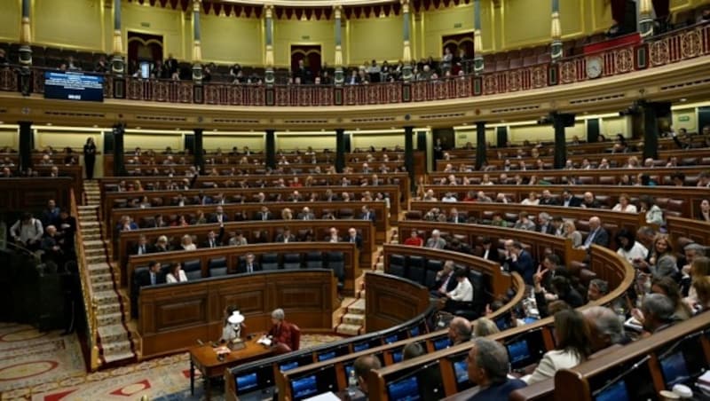 Parlament in Spanien (Bild: AFP)