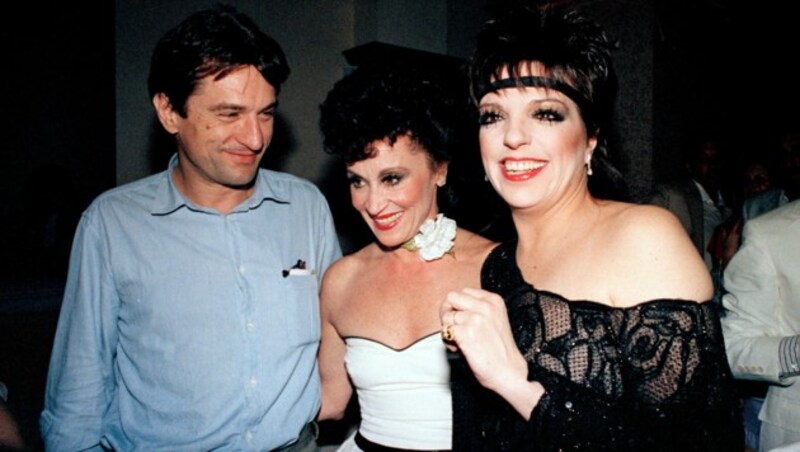 Chita Rivera (MItte) mit Liza Minnelli und Robert De Niro (Bild: AP)
