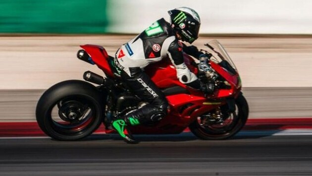 Franco Morbidelli kam mit seiner Ducati schwer zu Sturz. (Bild: instagram.com/pramacracing)