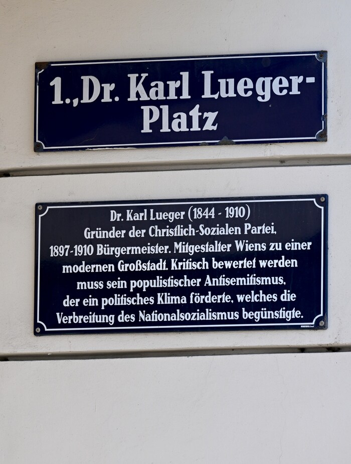 Die Stadt Wien kündigte im Vorjahr an, das Denkmal um 3,5 Grad zu kippen, um es künstlerisch zu ...