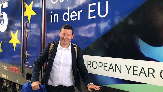 Selmayr ist dann mal weg! (Bild: Vertretung der EU Kommission in Österreich)