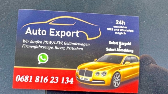 In Oberwart hatte ein Mann dieses Kärtchen entdeckt.