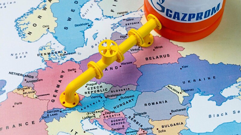 Austria is dependent on Gazprom. (Bild: PIXSELL / EXPA / picturedesk.com)