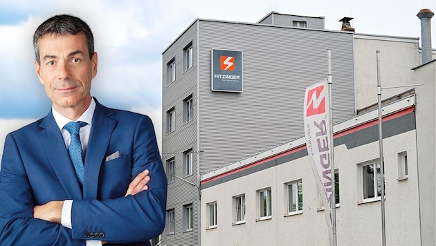 Techco - hier Miteigentümer Andreas Zwerger - übernahm Hitzinger und führt den Anlagenbauer aus Linz seit 1. Februar 2024. (Bild: TechCo/Foto Semrad Harald Dostal, Krone KREATIV,)