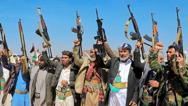 Die Huthis sind gekommen, um zu bleiben, und sie gefährden nicht nur den Welthandel. (Bild: AFP or licensors)