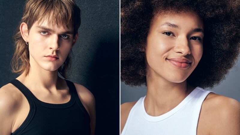 Maximilian und Kadidja wollen sich in der 19. Staffel von „Germany‘s Next Topmodel“ den Sieg holen. (Bild: ProSieben/Michael de Boer)