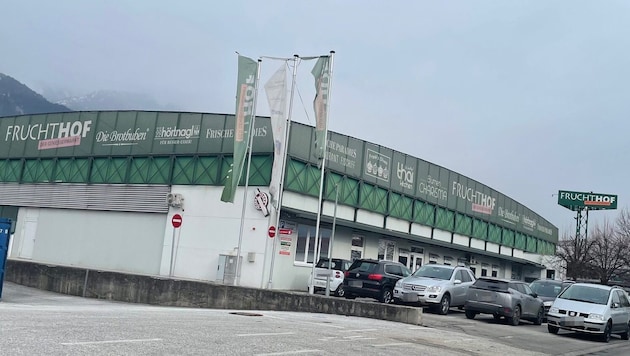 Der Fruchthof im Osten der Stadt sperrt Ende April zu. (Bild: Markus Gassler, Krone KREATIV)