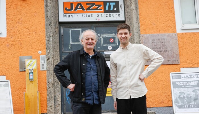 Ex-Jazzit-Chef Andreas Neumayer (li.) kuratiert heuer. Jürgen Vonbank (re.), aktueller Jazzit-Chef, hat viel Neues vor.