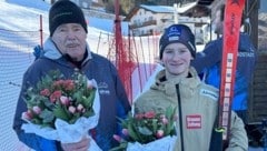 German Bauregger mit dem Radstädter Ski-Talent Florian Neumayer. (Bild: SC Radstadt)