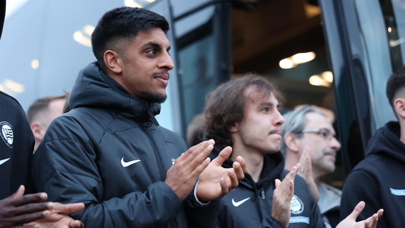 Manny Sarkaria und Co. bekamen einen Extraschuss Motivation. (Bild: GEPA pictures)