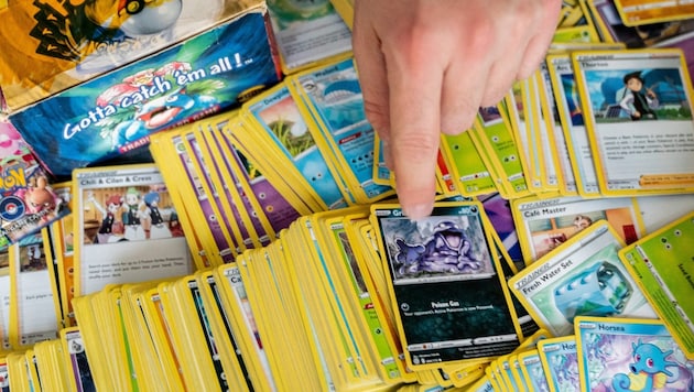 Einige Pokémon-Sammelkarten haben inzwischen einen hohen Wert. Deshalb haben es auch immer ...
