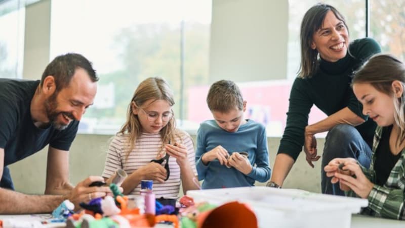 Es warten spannende Workshops auf die ganze Familie. (Bild: Robert Maybach)