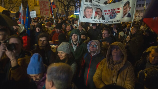 Die Proteste gegen die geplante Justizreform nehmen an Intensität zu. (Bild: AP)