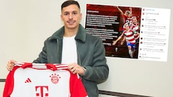 Bryan Zaragoza verabschiedete sich auf Instagram von seinen Fans aus Granada und stieß auf viele Wut-Kommentare. (Bild: FC Bayern, instagram.com/brryann10)