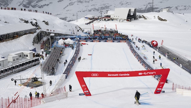 There will also be no races in Zermatt in the coming season. (Bild: APA/KEYSTONE/JEAN-CHRISTOPHE BOTT)
