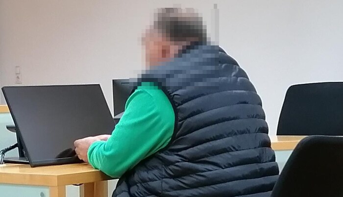 Der 58-Jährige in Innsbruck vor Gericht.
