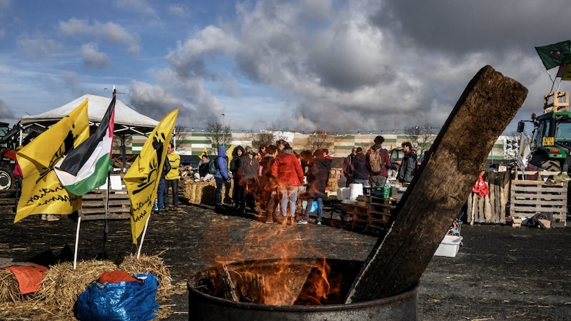 Nach zehn Aktionstagen bräuchten viele Landwirtinnen und Landwirte jetzt eine Pause, hieß es. (Bild: AFP)