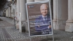 Wahlplakate säumen derzeit die Straßen in der Landeshauptstadt. (Bild: Tröster Andreas)