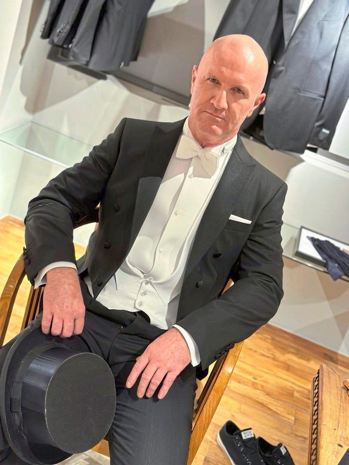 Bereit für den Opernball: der Unternehmer Markus Deussl, immer ein Ass im Ärmel