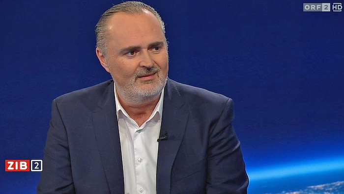 Hans Peter Doskozil v pátek večer v pořadu "ZIB 2".