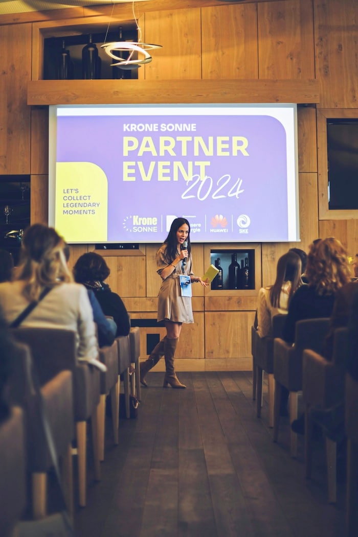 "Krone" presenter Katja Wagner hosted the exciting program for two days.