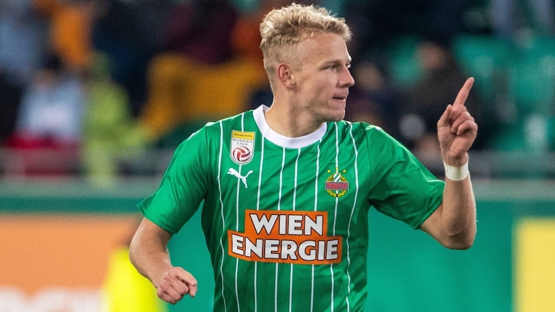 Marco Grüll verlässt Rapid im Sommer Richtung Werder Bremen. (Bild: GEPA pictures)