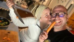 Elisabeth und Andi Nussbaumer. Zuerst Fleisch-Freaks, jetzt seit zehn Jahren vegan unterwegs.