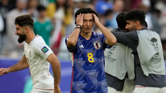 Japan ist ausgeschieden (Bild: ASSOCIATED PRESS)