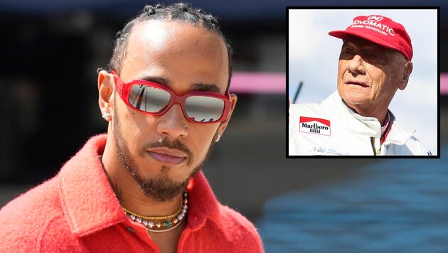 Lewis Hamilton und Niki Lauda (Bild: AP, gepa, krone.at-mrgrafik)