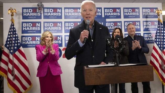 Joe Biden befindet sich bereits im Wahlkampf-Modus. (Bild: AFP)