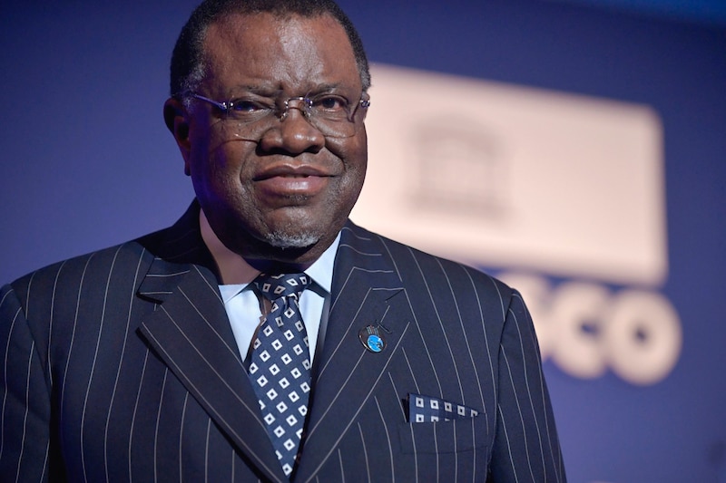 Hage Geingob (Bild: AP)