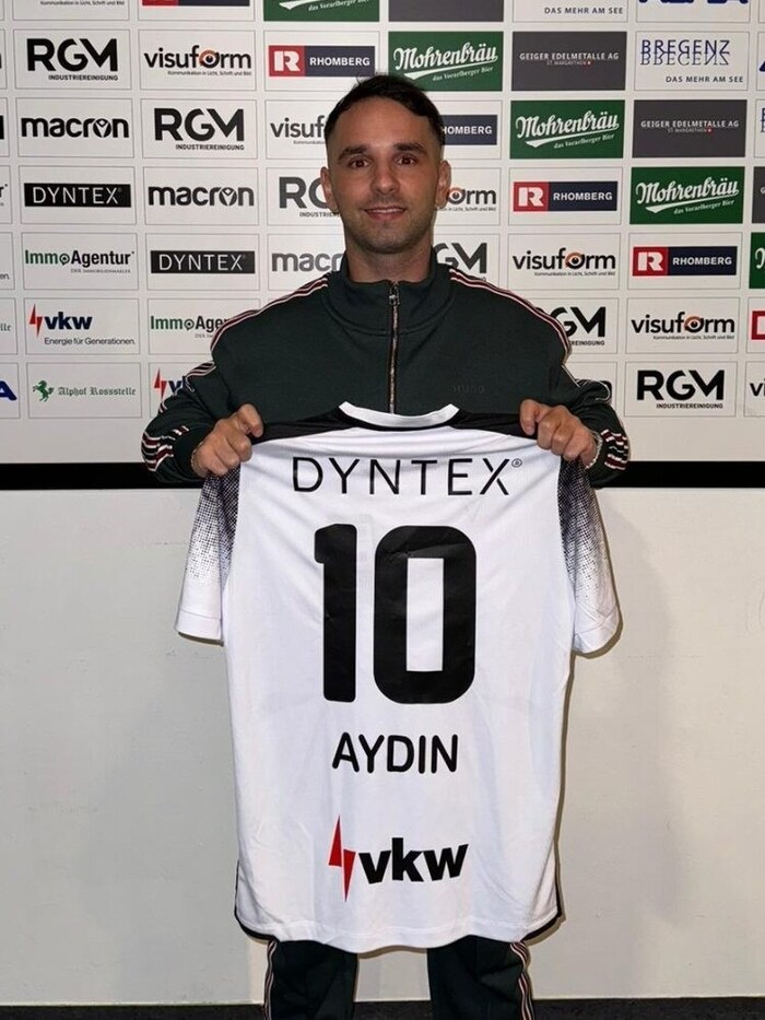 Okan Aydin soll im zentralen Mittelfeld für neue Impulse sorgen.