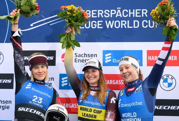Lisa Schulte (rechts)