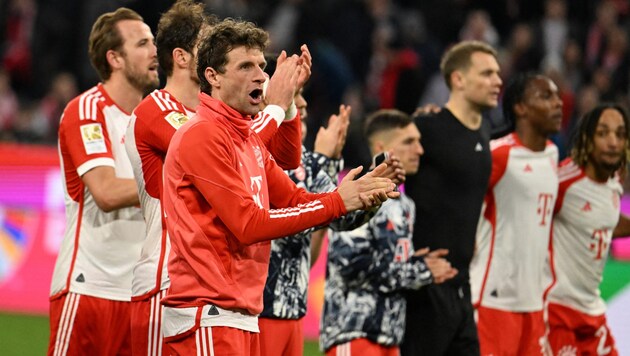 Die Bayern freuen sich auf das Duell mit Leverkusen (Bild: APA/AFP/LUKAS BARTH)