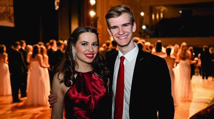 Ksenia Valentina und Matthias Achleitner sorgten für das musikalische Highlight.